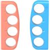 Generico Impugnature per Switch 2 Joy-Con, impugnature per controller di gioco, accessori per fitness, boxe e gaming (arancione-blu)