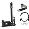PETSOLA Freno a Mano USB in Lega di Alluminio Freno a Mano da Automatica tore, Videogiocatori, Drifting, Freno A Mano Con Staffa