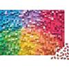 gHjKIZxCvBn Cubi 3D Colorati Puzzle 1000 Pezzi Carta per Adulti Motivo Sfumato Gioco di Puzzle 1000 Pezzi Relax Decorazione Famiglia 38x26cm/1000pcs