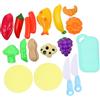 ERINGOGO Giocattolo per Tagliare Frutta in Plastica per Ragazzo Ragazza