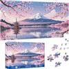 Pavemlo Puzzle 1000 Pezzi per Adulti Monte Fuji - Forma Speciale Puzzle classici | Impossibile Puzzles | Decorazione Murale Unica (41x80cm) | Regalo Originale per Amanti dei Puzzle