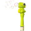 Genérico Macchina per bolle: lanciatore alimentato tramite USB da 29,5 cm, sparatore di schiuma compatto, dispositivo portatile per giocare all'aperto con funzione di rilascio rapido delle bolle, per bambini
