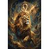 GPMNBCXZK Zodiaco Leone Puzzle 1000 Pezzi, Regalo per Amanti dei Puzzle