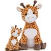 MorisMos Grande peluche a forma di giraffa XXL, 65 cm, morbido peluche gigante, giocattolo per compleanno, Natale, regalo per bambini