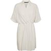 VERO MODA Vmchris SS Wvn - Vestito Corto da Donna, Betulla, M