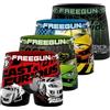 FREEGUN Boxer Mutande Uomo Fast And Furious, Set da 4, Rosso 03 (M)