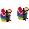 SWOOMEY 2 Impostati Kit Filtri Colorati per Flash con Diversi Gelatine per Fotografia Professionale Leggere e Resistenti Accessori per Controllo Luce Studio e Esterni