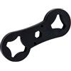 SWOOMEY Chiave a Doppio Uso per Action Camera Yi 4k, Abs Nero | Modelli 5, 5s, 4, 4s, 3+, 3, 2 e 1, Accessorio Pomello, Stringe e Allenta
