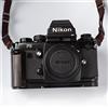CAMINSTARRY Legno L Hand Grip Holder Per Nikon F3 F3T F3HP F3AF Camera Piastra di Base In Lega di Alluminio