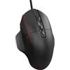Walmeck Mouse da Gioco RGB Cablato con 7 Tasti, Pulsanti Multipli di Programmazione Macro, Design Ergonomico e Confortevole, 4 Effetti di Luce Colorati, Proteggi i Tuoi Segreti