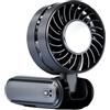 Akfldms Borsa Frigo Ventola Ad Alta Velocità Ventilatore Portatile Ventilatore Piccolo Ventilatore Portatile NERO