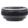 Hersmay EOS-NEX - Adattatore per obiettivo Canon EOS EF per obiettivo Sony E Mount A7 A7II A7III A7IV A7R A7RII A7RIII A9 NEX-3 NEX-7 6 5N A6600 A6500 A6400 A6300 A6000