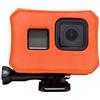 Fahliso Float Case Cover per GoPro 8 - Floaty Housing Frame per GoPro Hero 8 Nero, Camera Floater Anti-Sink Galleggiante Accessorio Galleggiante per Sport Acquatici - Arancione
