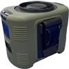 Akfldms Ventilatore Portatile con Torcia Elettrica Ricaricabile da 15000 MAh, Versatile Ventilatore da Collana con Luce per Passeggiate, Viaggi, Escursioni All'Aperto, C