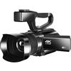 DIGNIFE Videocamera, Fotocamera da vlogging con videocamera Digital 4K for webcam 4 8mp wifi 30x Camera di zoom digitale fotocamera del registratore touch screen 3,0 pollici(64GB SD Card,RX100-Standard)