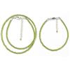 Pacchetto Bellissime collane girocollo donna peridoto micro sfaccettate rotonde perle p...