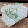 Bundela Gems Collane girocollo ragazze perline rotonde sfaccettate avventurina verde 2-3 m...