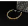 Bundela Gems Delicato opale etiope liscio rondelle pietre preziose perline bracciali 3-4 m...