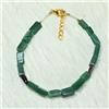 Bundela Gems Bracciale Comunicazione AAA Verde Smeraldo Liscio Rettangolo Pietre Preziose ...