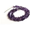 Bundela Gems Collane fatte a mano con perline e pietre preziose lisce ametista naturale A+...