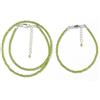 Bundela Gems A++ Bellissime collane per dormire sonni tranquilli sfaccettate a peridoto 24''