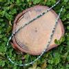 Bundela Gems Agata muschio micro sfaccettata pietre preziose rotonde perline calma ed equi...