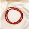 Pacchetto A+++ Bellissime collane di perle rotonde corniola corniola 18'' ragazze e donne