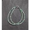 Bundela Gems Bracciale di perle rotonde sfaccettate in crisoprasio naturale 2-3 mm 2...