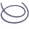 Bundela Gems Collane lunghe da donna con perline rotonde sfaccettate chakra iolite terzo o...