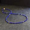 Bundela Gems Collane fatte a mano con perline piene d'oro pietra preziosa rotonda sfaccett...