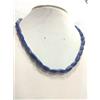 Bundela Gems Delicate Collane Unisex Lapislazzuli Lisce Forma Quadrata Pietra Preziosa Per...