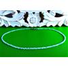 Bundela Gems Collana girocollo perline pietre preziose rotonde sfaccettate acquamarina...