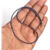 Bundela Gems Collana depressione perle tonda micro sfaccettata Iolite naturale 2-3 mm 24""