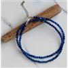 Bundela Gems Collana di perle in lapislazzuli micro sfaccettate pietre preziose rotonde 2-...