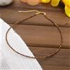 Bundela Gems Delicato A++ Occhio di Tigre Sfaccettato Rotondo Gemma Perline Collane 18''...