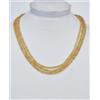 Pacchetto Nature Citrine tre strati sfaccettate rotonde perle preziose collane fatte...