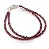 Bundela Gems Bracciali fatti a mano da donna con perline e pietre preziose rotonde sfaccet...
