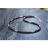 Bundela Gems Granato naturale e quarzo rosa liscio perle rotonde pietre preziose collane f...
