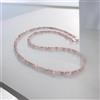 Bundela Gems Delicate collane da donna in labradorite micro sfaccettate rotonde con pietre...