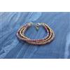 Bundella Gems Delicato opale, pietra solare e pietra preziosa sfaccettata pirite triplo bra...