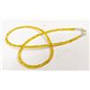 Bundela Gems AAA++ collane pietre preziose sfaccettate zirconi gialli con perline pietra n...