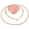 Bundela Gems Collana girocollo perle pietre preziose rotonde sfaccettate granato hessonite...