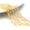 Bundela Gems AAA++ Citrino Naturale Liscio Forma Ovale Pietra Preziosa Perline Filo 12'' C...