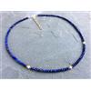 Mystery Of Gems Collana fatta a mano con perle naturali e lapislazzuli multi 2 pietre prezios...