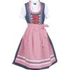 Ramona Lippert Dirndl Kind Dirndl Jeans Dirndl Naomi Rot 10 anni