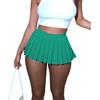 YOXUA Mini gonna plissettata da donna, gonna da tennis cargo, elasticizzata, Y2k, skater, linea ad A, per club e scuola