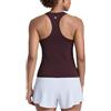 CRZ YOGA Canotta Racerback Lunghezza Vita | Senza Cuciture, Allenamento, Senza Sfregamenti, Vestibilità Snella, Girocollo, Ventagli Rete, Senza Maniche, per Donna