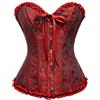 Wikoan Corsetto Donna Sexy Corsetti Bustino Elegante Corsetto da Donna Corsetti Stringivita Halloween S-4XL