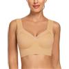 WOWENY Reggiseno da Donna Senza Ferretto Zero Feel Push up Senza Cuciture Reggiseno Color Pelle Tshirt Reggiseno Senza Cuciture Comfort Morbido Reggiseno Sonno Reggiseno Classico Bustier