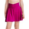 VilyR Pantaloncini da tennis 2 in 1 per ragazze, ad asciugatura rapida, traspiranti, per PE, corsa, danza e ginnastica, 4-11 anni